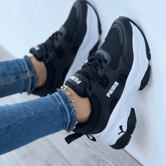 Puma Suela Alta Negro Dama