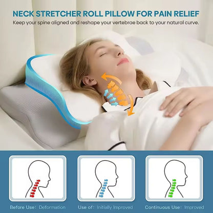 Almohada cervical ergonómica Pulatree💤