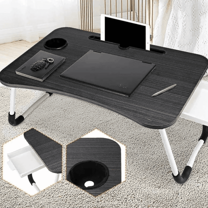 ¡Trabaja y relájate desde la comodidad de tu cama! 💤 Mesa plegable: la solución perfecta