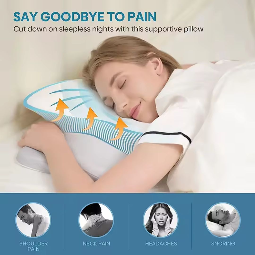 Almohada cervical ergonómica Pulatree💤