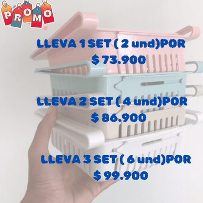 ⭐ORGANIZADOR DE ESPACIOS MULTIUSOS - SET X 2⭐🔥